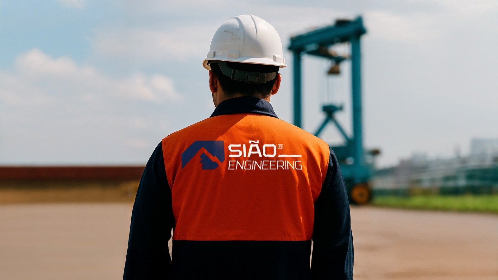 Profissional Sião Engineering em campo